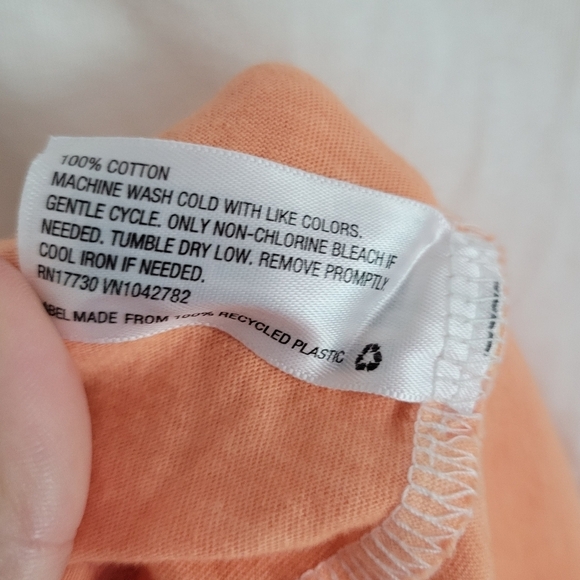 Wild Fable Yellow Orange Ombre Dip V-neck Dress Size Medium - Picture 4 of 4